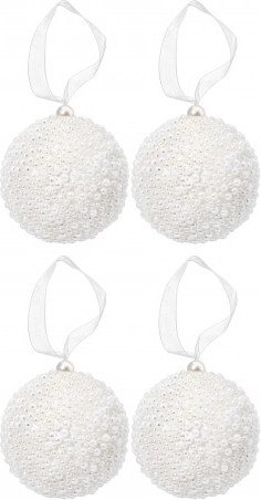 Набор шаров новогодних Elan Gallery Жемчуг / 970132 - фото