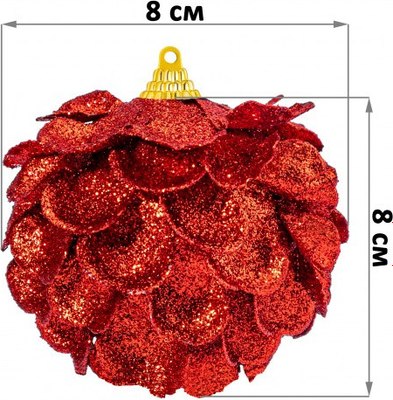Набор елочных игрушек Elan Gallery Шишка / 970137