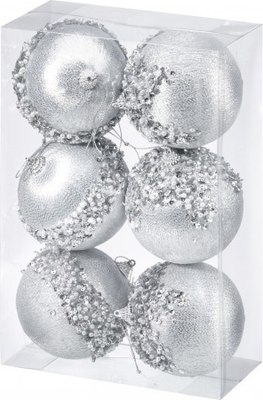 Набор шаров новогодних Elan Gallery Жемчужная россыпь / 970133