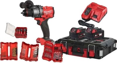 Аккумуляторная дрель-шуруповерт Milwaukee M18 FPD3100P-502P / 4933498240 - фото