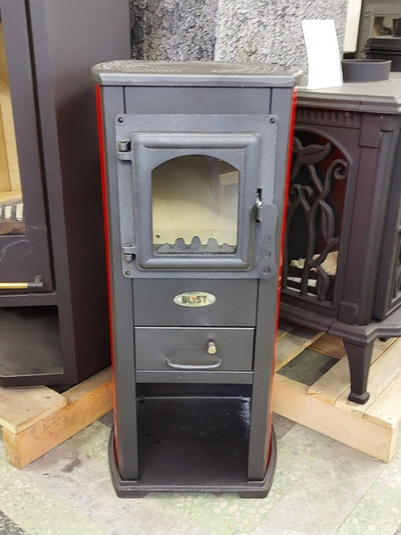 Печь-камин Blist Berna Lux (красный)