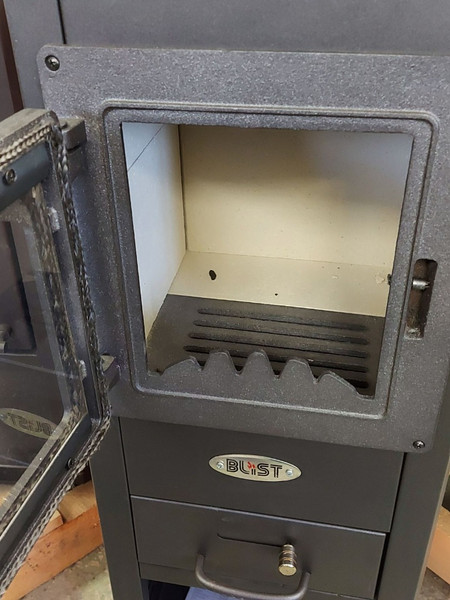 Печь-камин Blist Berna Lux (серый)