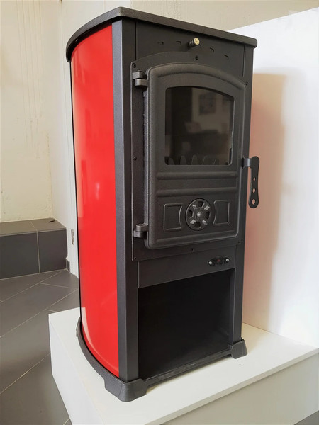 Печь отопительно-варочная Blist Modena (красный)