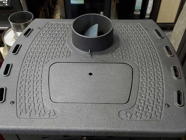 Печь отопительно-варочная Blist Modena (красный)