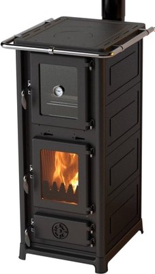 Печь отопительно-варочная MBS Olympia L (черный) - фото