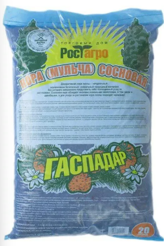 Мульча для растений Гаспадар Кора Мульча сосновая - фото