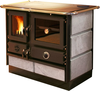 Печь отопительно-варочная MBS Thermo Magnum 4D D S (правый) - фото