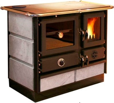 Печь отопительно-варочная MBS Thermo Magnum 4D L S (левый) - фото