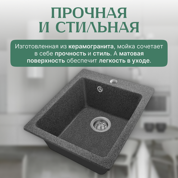 Мойка кухонная Saniteco Silva