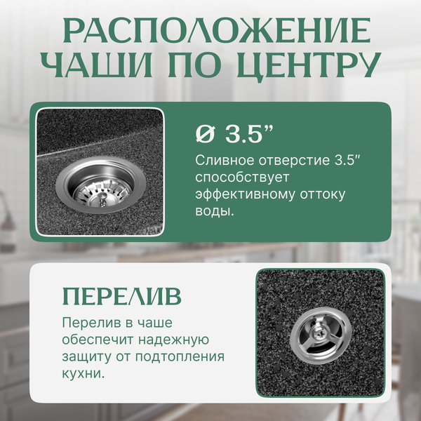 Мойка кухонная Saniteco Terra