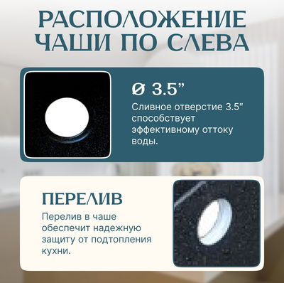 Мойка кухонная Saniteco Fortis