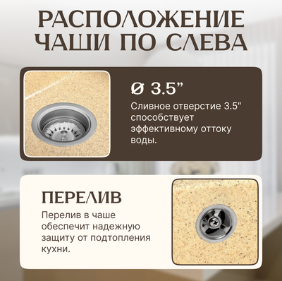 Мойка кухонная Saniteco Fama