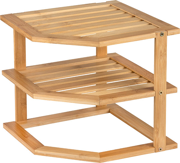 Подставка настольная для кухни Mallony Bambu Угловая 108077 - фото