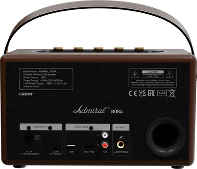 Портативная колонка ADMIRAL Bora