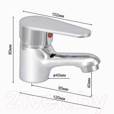 Смеситель Istok 0402.715