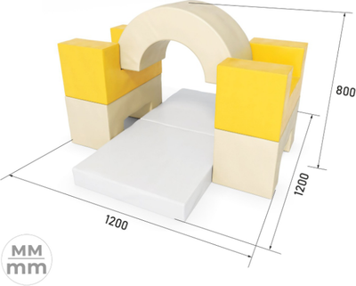Мягкий комплекс Romana Дуга / ДМФ-МК-06.89.16