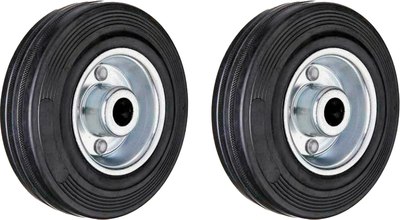 Комплект колес для тележки складской Rusklad d 250 / 71052860 - фото