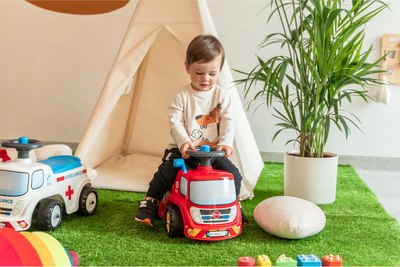 Каталка детская FALK Пожарный F00700