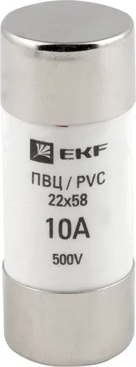 Предохранитель плавкий EKF pvc-22x58-10