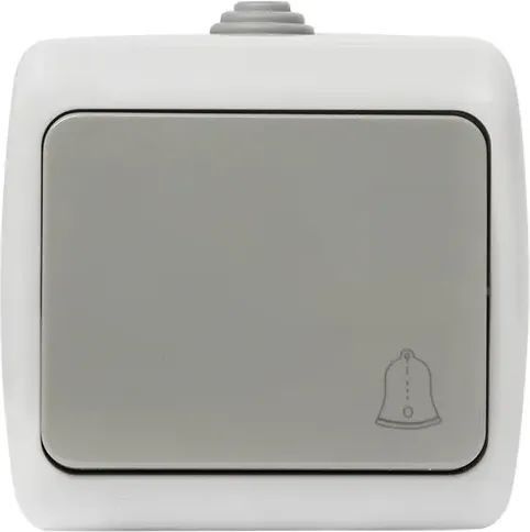 Кнопка звонка EKF Мурманск 1кл 10А IP54 / EFZ10-026-30-54 - фото