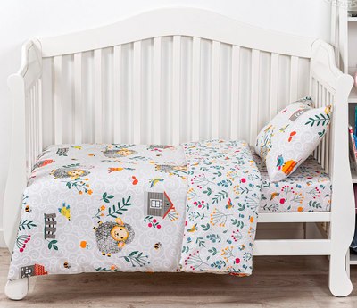 Комплект постельный для малышей АртПостель Барашки 130 - фото
