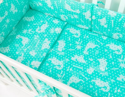 Комплект постельный для малышей АртПостель Динопарк