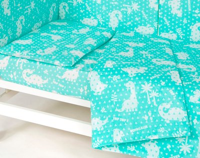 Комплект постельный для малышей АртПостель Динопарк