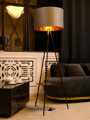 Торшер ArtStyle HT-777BGY