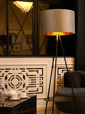 Торшер ArtStyle HT-777BGY