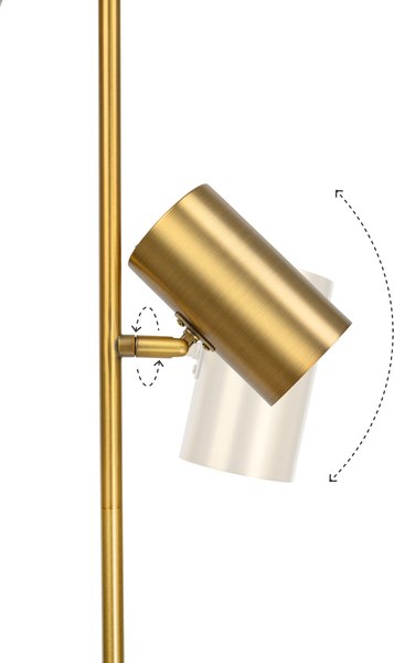 Торшер ArtStyle HT-756x2BRS