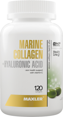 Пищевая добавка Maxler Марин коллаген Гиалуроник эсид комплекс - фото
