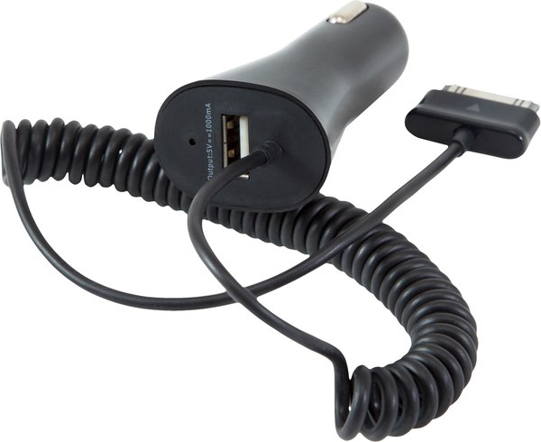 Адаптер питания автомобильный Defender SAM-01 5V/1А USB+Samsung