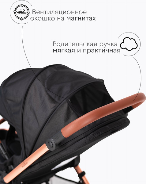 Детская прогулочная коляска Tomix Walker Lux Single / BD101SINGLLUX