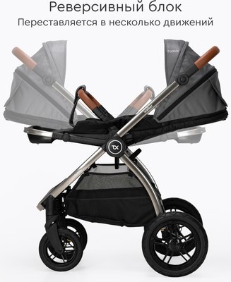 Детская прогулочная коляска Tomix Walker Lux Single / BD101SINGLLUX
