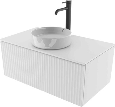 Тумба под умывальник ЗОВ Кито 100 / K100LW0MFWPM - фото