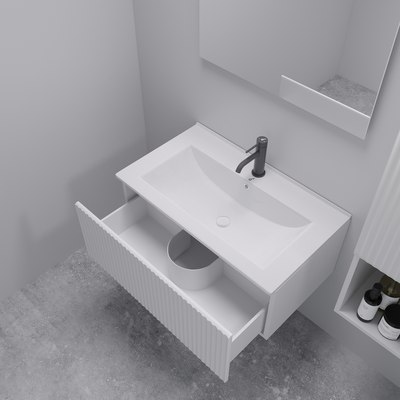 Тумба под умывальник ЗОВ Кито 100 / K100LW0MFWPM