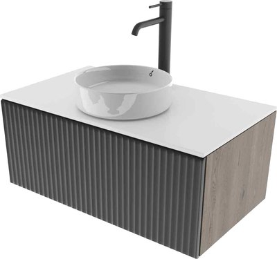 Тумба под умывальник ЗОВ Кито 60 / K60TS0MFLPM - фото