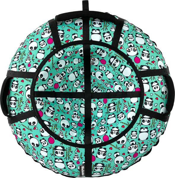 Тюбинг-ватрушка Hubster SnowDream Glamour S Панда 120см / во8679 - фото