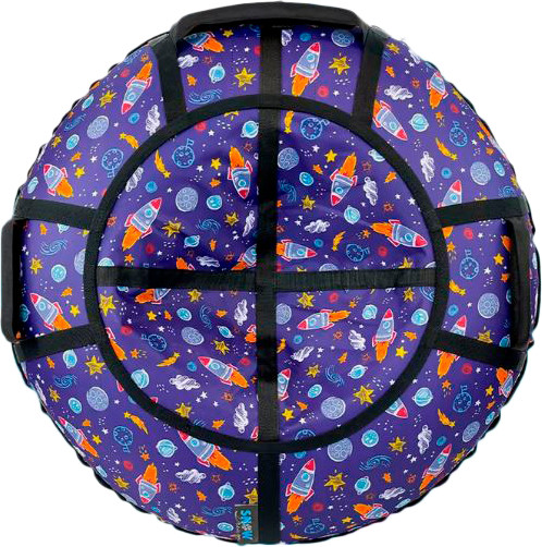 Тюбинг-ватрушка Hubster SnowDream Glamour S Орбита 120см / во8696-5 - фото