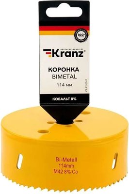 Коронка Kranz Bimetal KR-92-0247 - фото