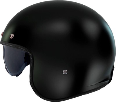 Мотошлем MT Helmets B Le Mans 2 Sv S Solid (S, черный глянцевый)