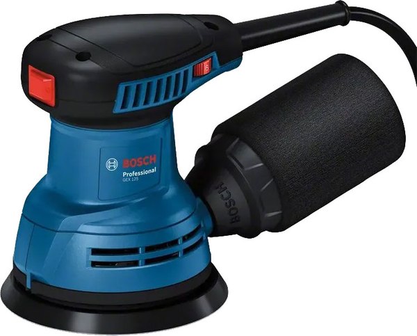 Профессиональная эксцентриковая шлифмашина Bosch GEX 125 - фото