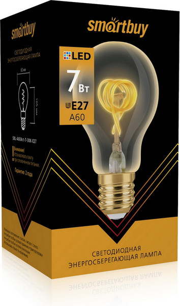 Лампа SmartBuy SBL-A60Art-7-30K-E27