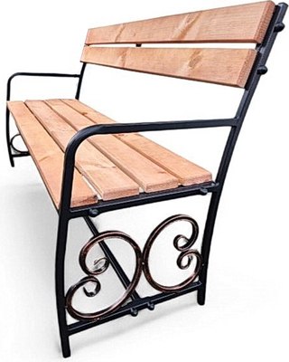 Скамья садовая СтальСнабДизайн СКР-8