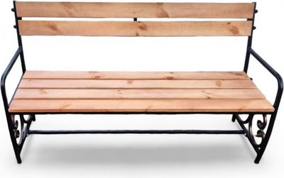 Скамья садовая СтальСнабДизайн СКР-8