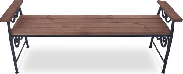 Скамья садовая СтальСнабДизайн ЛБ-0.6x1.5