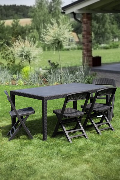 Комплект стульев садовых Ipae Progarden Asso / ASO88CAN-4