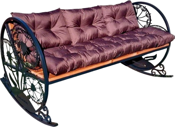 Скамья садовая СтальСнабДизайн Blowball - фото