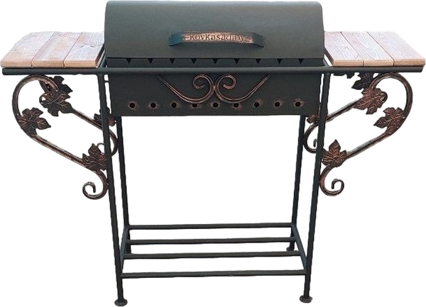 Мангал СтальСнабДизайн МК-9 ПрофиВуд - фото