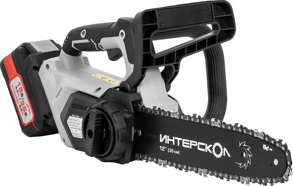 Пила цепная аккумуляторная Интерскол ПЦА-12/36В (824.2.2.70)